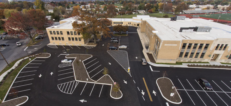 manheim township elementary school parking lot