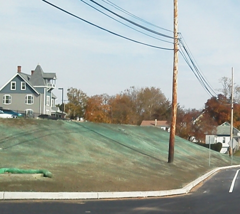 erosion control utility installation at apartment complex in middletown pa