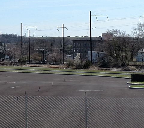 paving at middletown roadway project