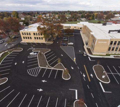 manheim township elementary school parking lot