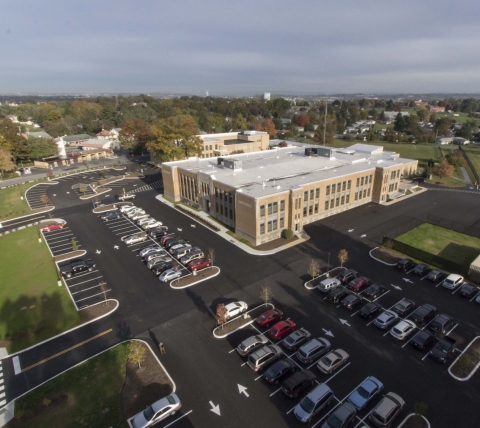 manheim township elementary school parking lot