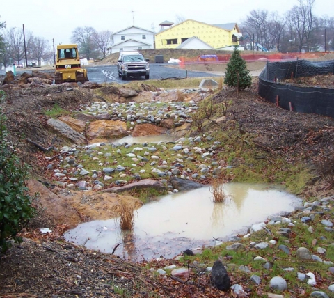 weir system at church