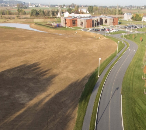 site at new school in lancaster county pa