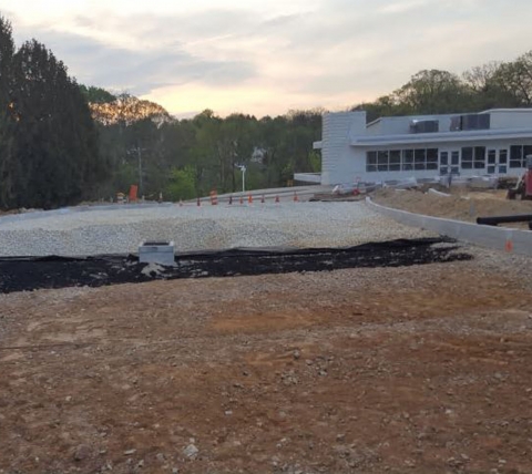 site work for upper merion community center