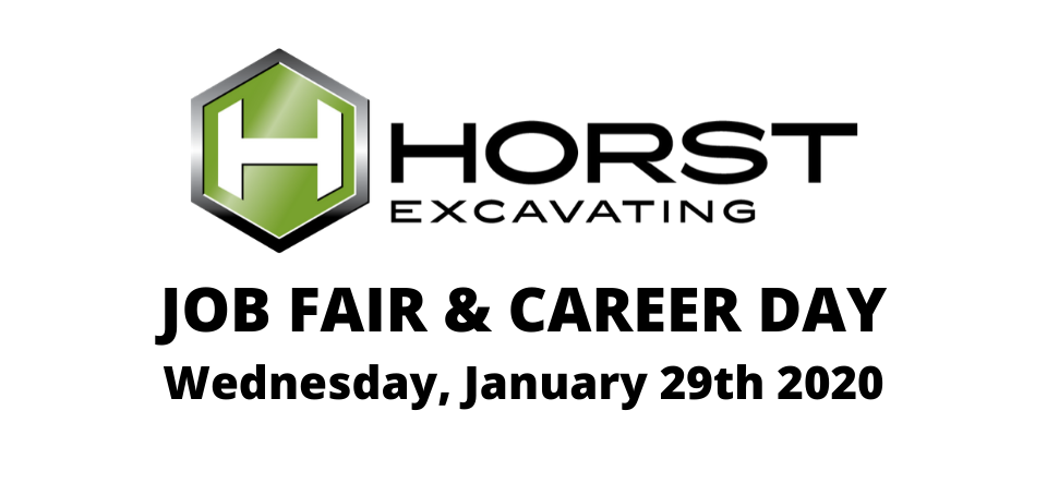 Horst Excavating career fair January 29 2020