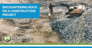 Encountering Rock on a Construction Project