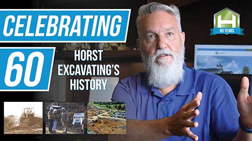 horst excavating 60 anniversary