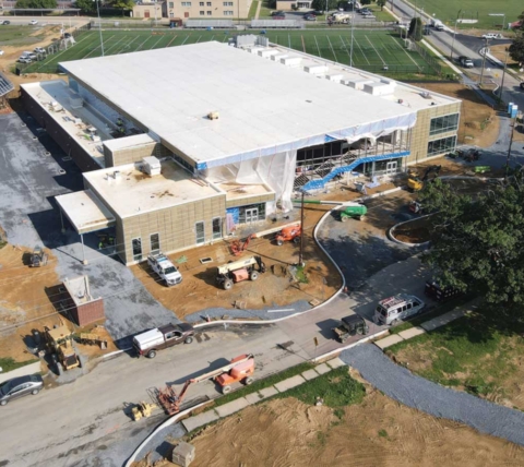 new athletic building