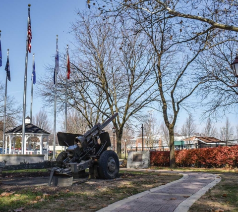 cannon at manheim veterans memorial