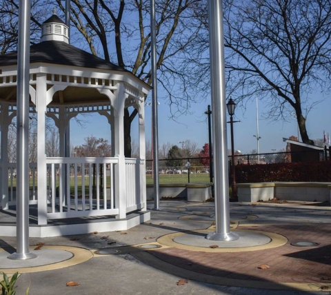 manheim veterans memorial gazebo