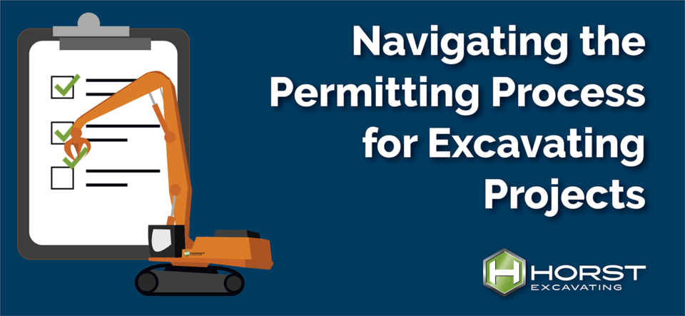 permitting process for excavating projects